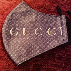 Gucci Brown Face Mask